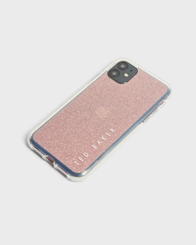 Coque Ted Baker Glitter Antishock iPhone 11 Rose Femme | ZBM-95561941